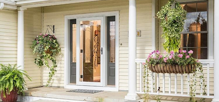 screen door installation in Solvang