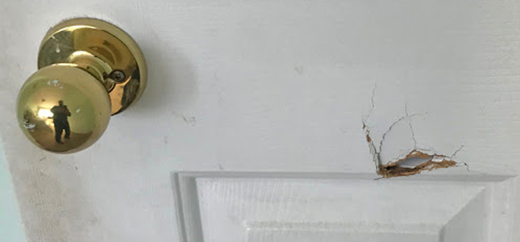 interior door hole repair Solvang